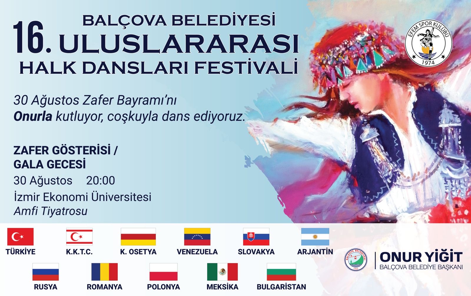 Balçova’da 30 Ağustos coşkusu dünya kültürleriyle buluşacak