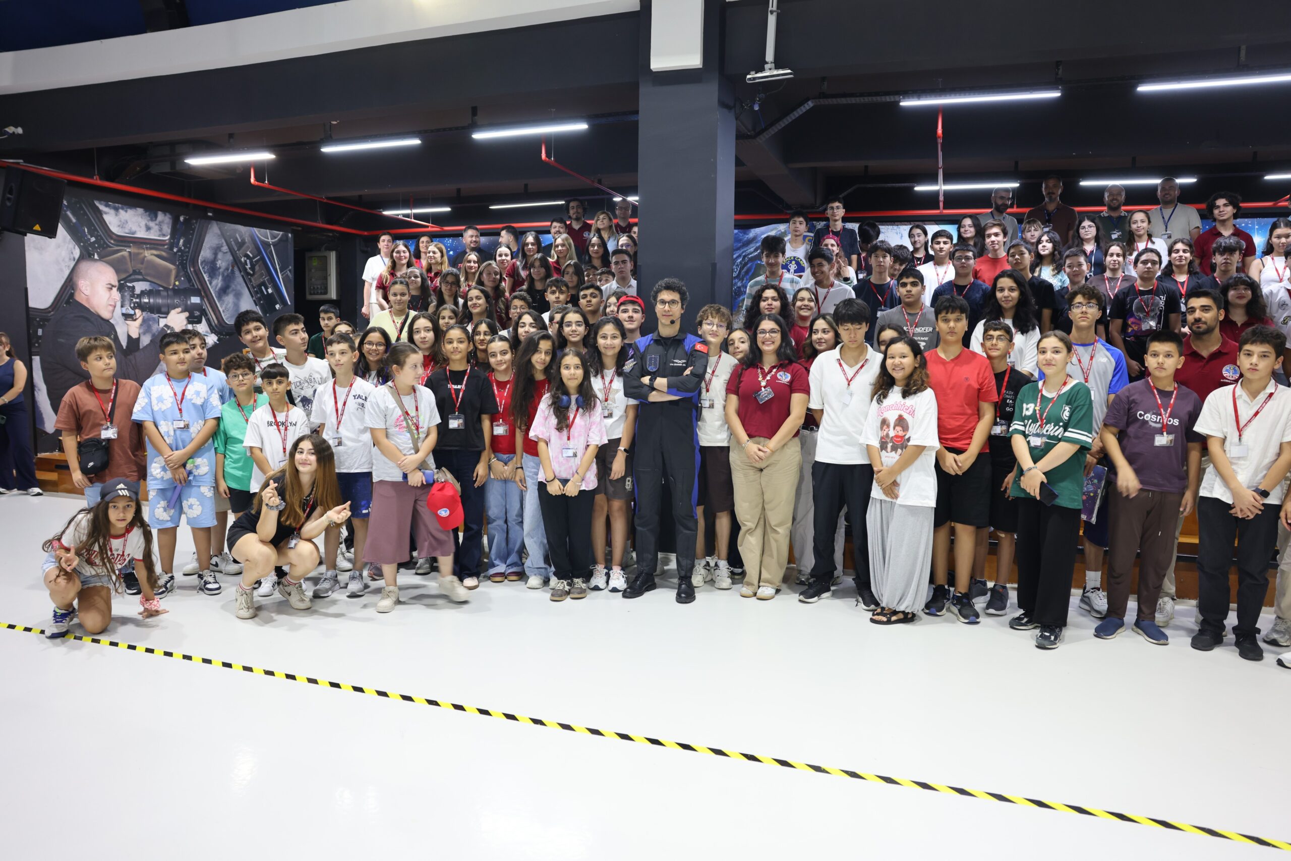Türkiye’nin ikinci astronotu Atasever, Uzay Kampı Türkiye’de gençlerle buluştu