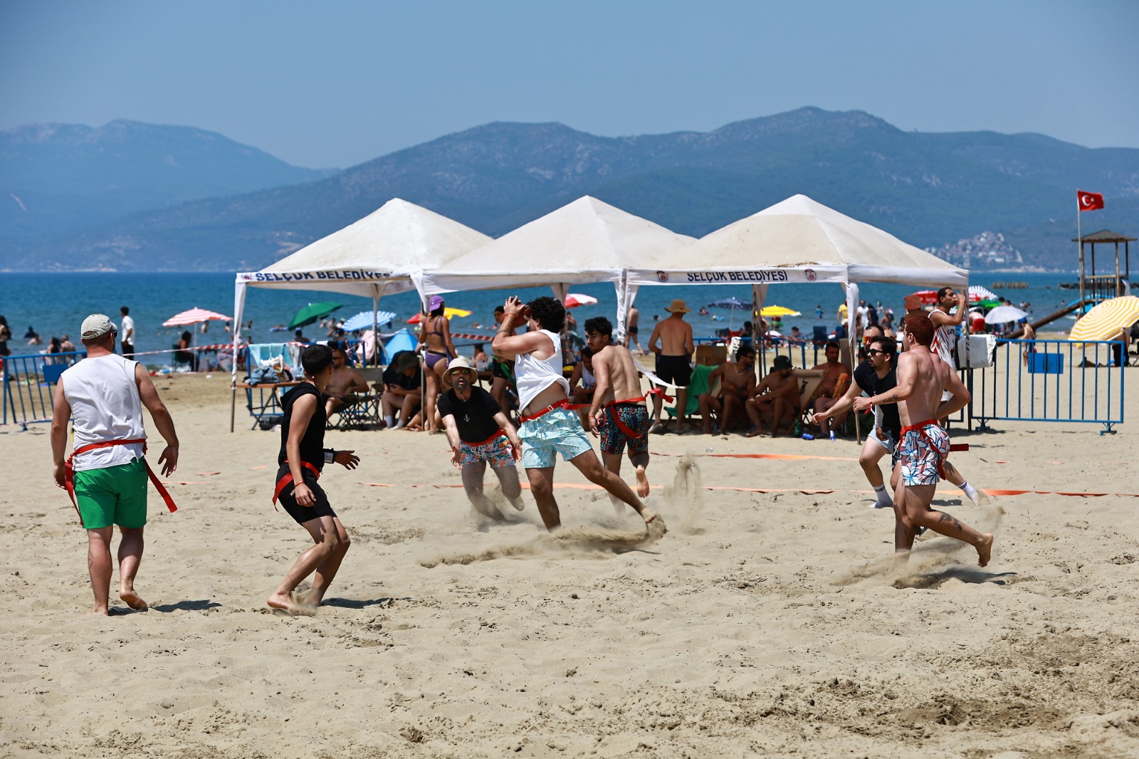 Efes Selçuk’ta Beach Flag heyecanı