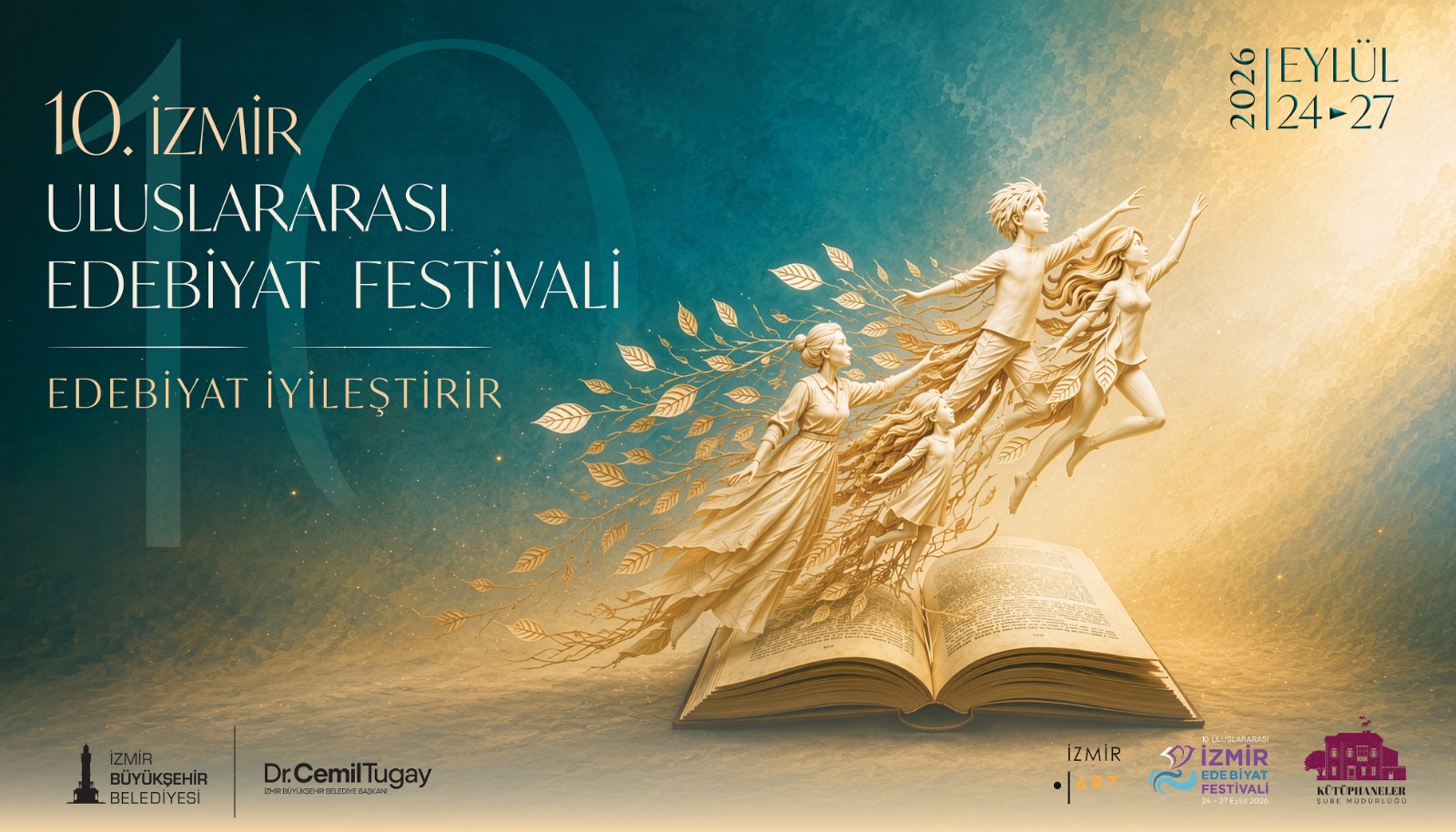 İzmir’de edebiyat buluşması: Festival 10. kez kapılarını açıyor
