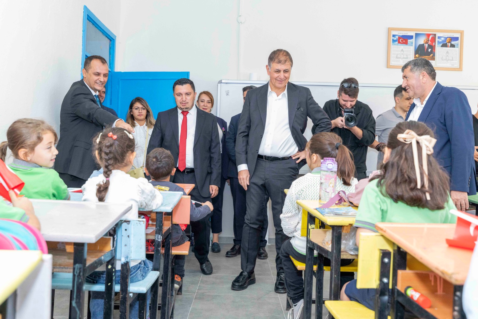 Kızıloba İlkokulu yeni eğitim yılına yenilenen yüzüyle başladı