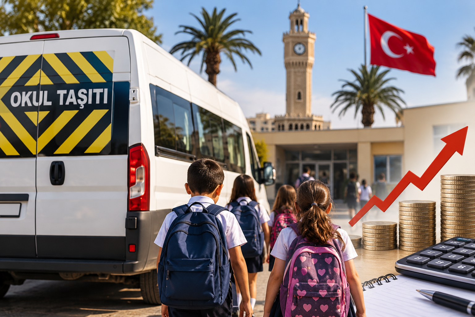 İzmir’de Öğrenci Servis Ücretlerine Yüzde 30 Zam Talebi