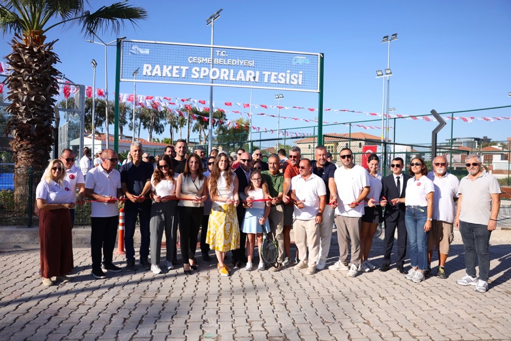 Ilıca Raket Sporları Tesisi açıldı