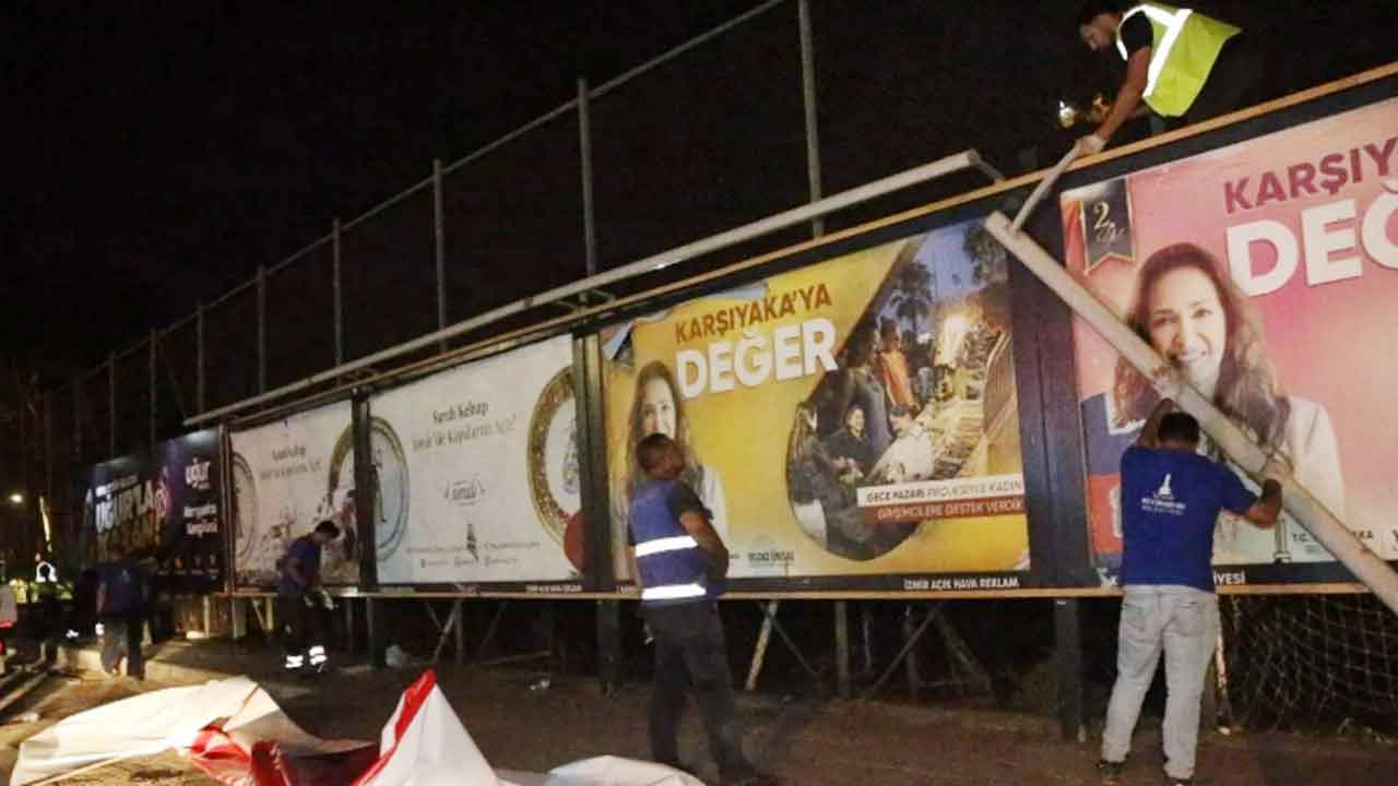 Ünsal’dan reklam ünitelerinin sökülmesine tepki