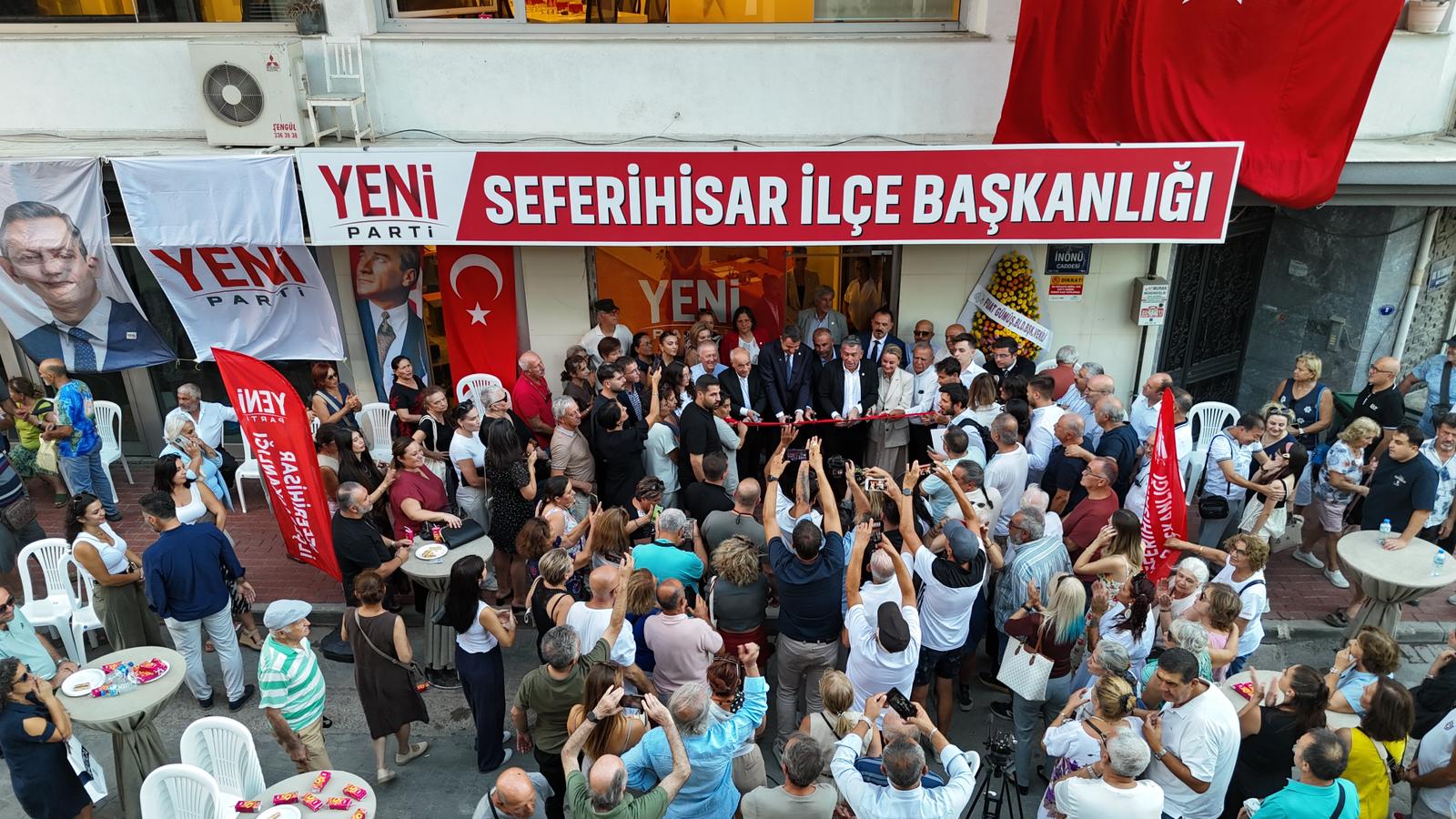 YENİ Parti Seferihisar İlçe Binası Törenle Açıldı