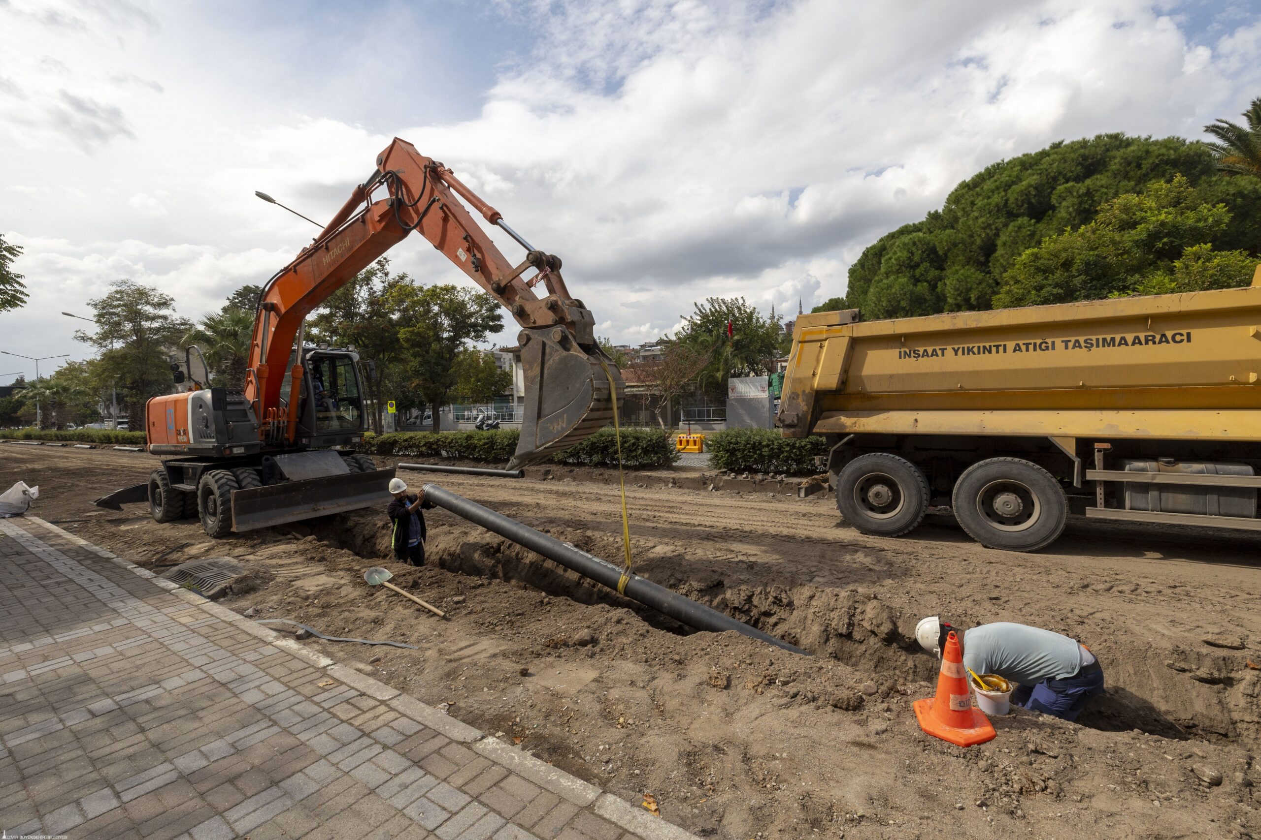 Bergama’da altyapı yatırımı tamamlanıyor: 22 milyon liralık çalışma
