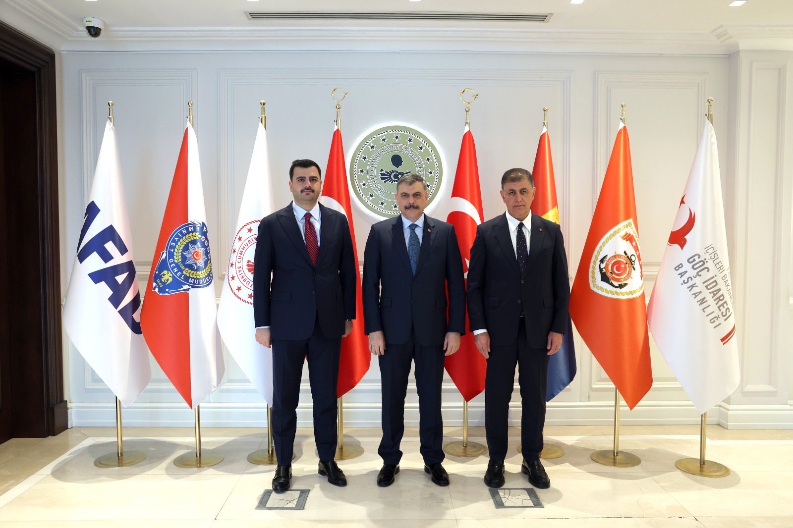 Mustafa Çiftçi, Eyüp Kadir İnan ve Cemil Tugay’ı Bakanlıkta ağırladı