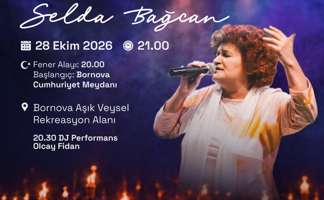 Bornova’da Cumhuriyet Selda Bağcan ile kutlanacak