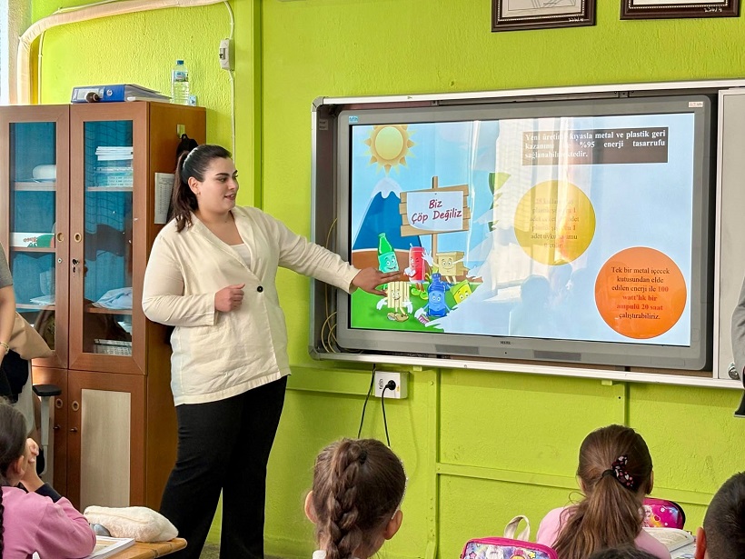 Menderesli çocuklar “sıfır atık”ı öğreniyor